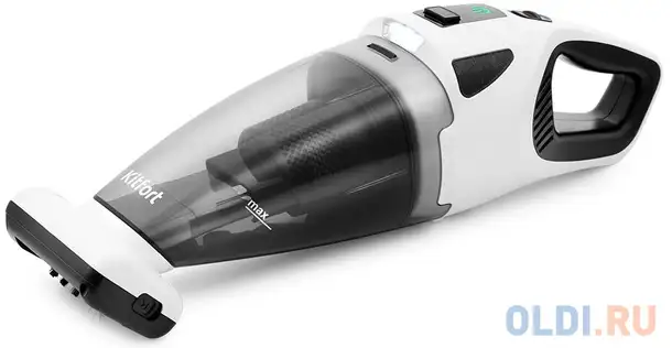 Автомобильный пылесос kitfort кт-557 сухая сбор жидкостей уборка чёрно-белый, фотография 1