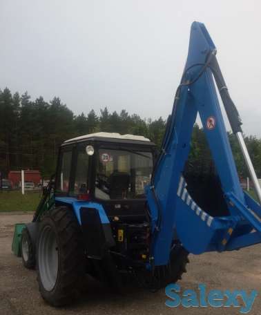 Экскаватор-погрузчик на базе трактора МТЗ, фотография 6