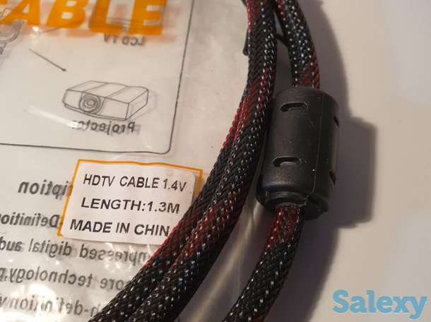Кабель шнур High speed HDMI-HDMI провод 1,3м, фотография 3