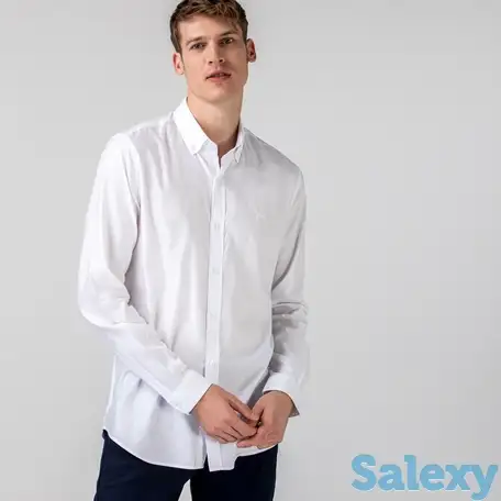 Мужская рубашка lacoste slim fit, фотография 1