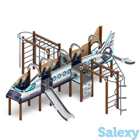 Аэроплан - дик 2.03.4.04-01 - игровой комплекс н=1200, фотография 1