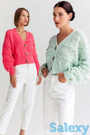 Нежный мятный кардиган, фотография 1