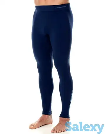 Термобрюки brubeck men thermo nilit heat blue, фотография 1