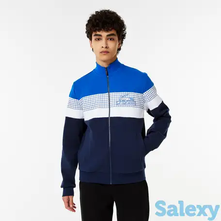 Мужская толстовка lacoste slim fit на молнии, фотография 1
