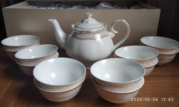 Продам новый чайный сервиз на 12 персон., фотография 3