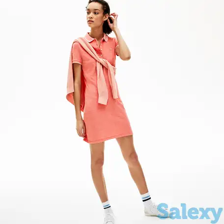 Женское платье lacoste с воротником-поло, фотография 1