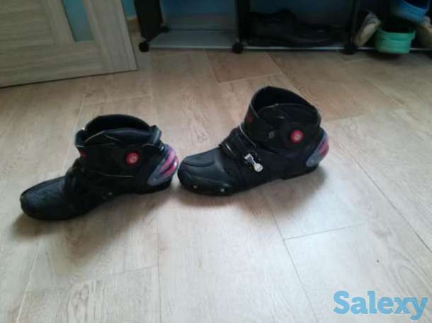 Мото ботинки, фотография 1