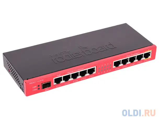 Маршрутизатор mikrotik routerboard rb 2011ils-in, фотография 1