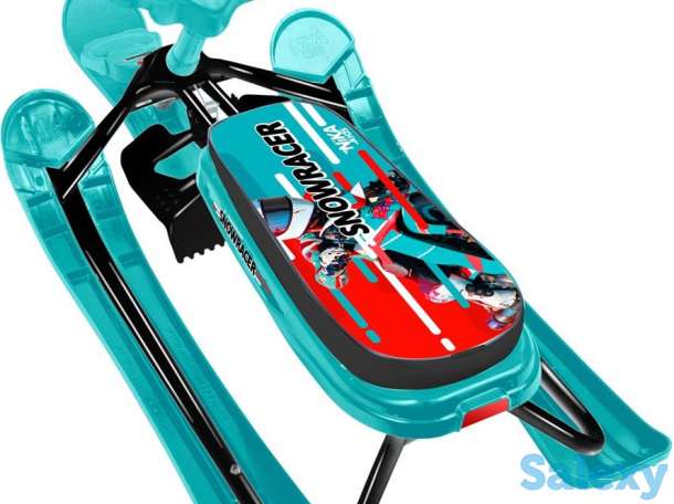 Снегокат Ника-кросс  nika kids sportbike, чёрный каркас, СНК/SB2, фотография 2