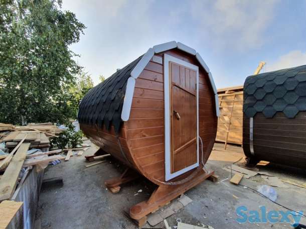 Бани-бочки от производителя, фотография 1