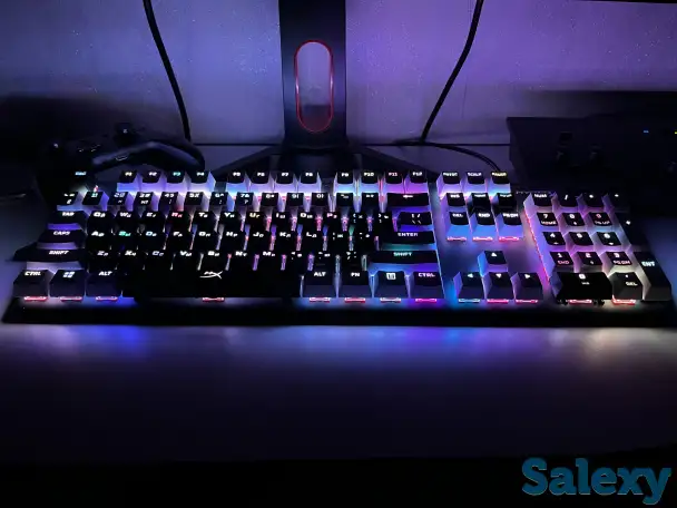 Клавиатура Hyperx Alloy Origins + White Keycaps, фотография 10