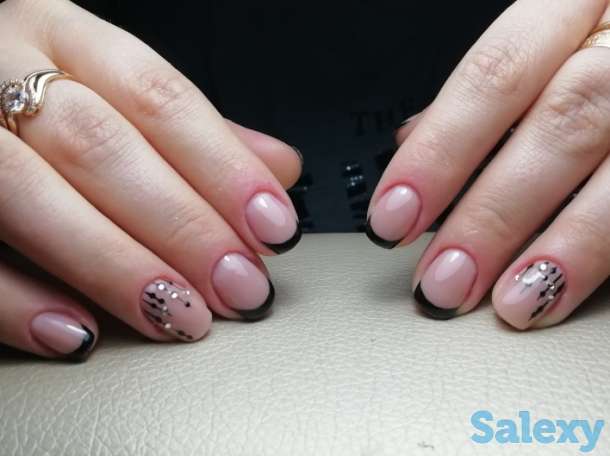 наращивание ногтей покрытие гель лак маникюр педикюр, фотография 4