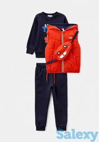 Костюм спортивный, жилет утепленный и сумка playtoday, фотография 1