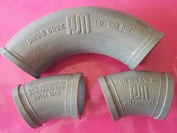 Колено, угол, отвод для бетононасоса. Любые запчасти для бетононасосов, фотография 3