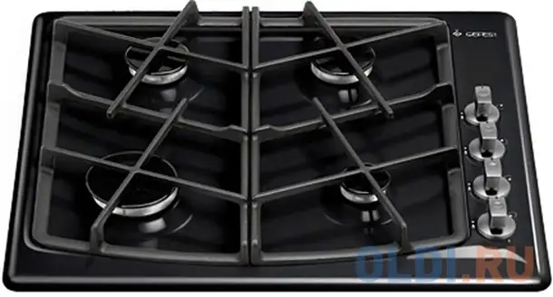 Варочная панель газовая gefest сг сн 1211 k3 черный, фотография 1