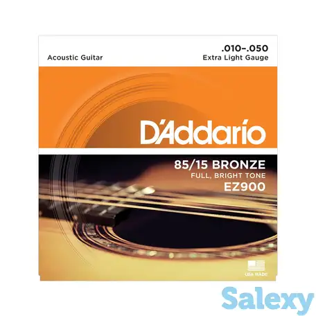 Струны для акустических гитар d'addario ez900, фотография 1