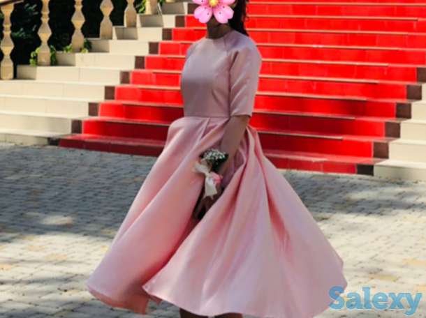 Продам атласное пышное платье, фотография 2