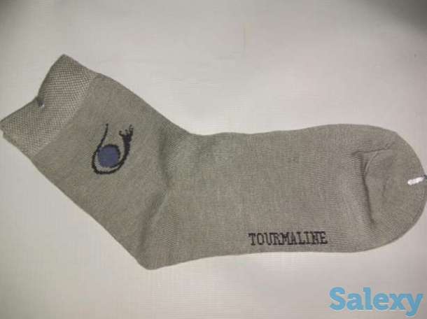 Турмалиновые бамбуковые мужские носки, фотография 1