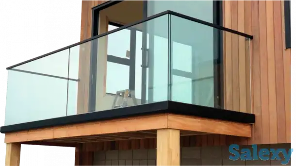 Перила и ограждения из стекла., фотография 1