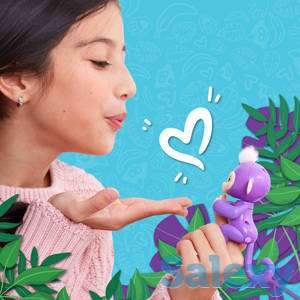 Обезьянка Фингерлингс Monkey Fingerlings+бесплатная доставка до двери, фотография 2