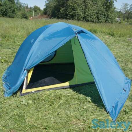 Палатка нормал ладога 2 n желтая, фотография 4