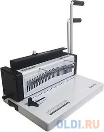 Переплетчик office kit b3420rh a4/перф.20л.сшив/макс.120л./метал.пруж. (4.8-14.3мм), фотография 1