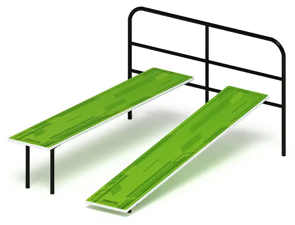 Скамья для пресса двойная (зеленый) - со 2.40.04-02, фотография 1