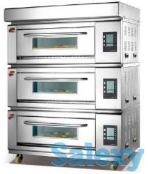 Шкаф пекарский электрическийический с каменным подом и пароувлажнением EDO-36GB, фотография 1