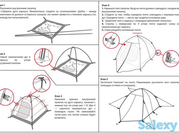 Палатка нормал скиф 3 зеленая (уценка, истёк срок хранения, гарантия 14 дней), фотография 4