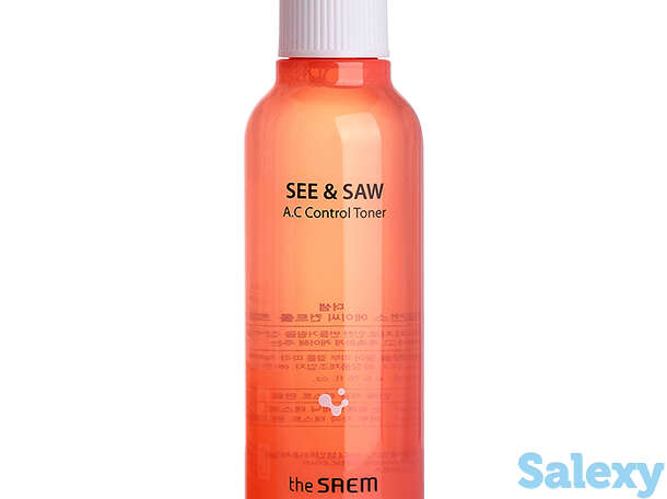 Тонер для лица the saem see & saw a.c control toner, фотография 1