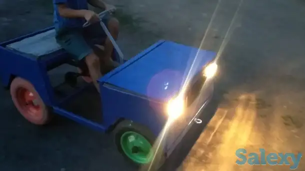 Продам самодельную педальную машинку для детей, фотография 1