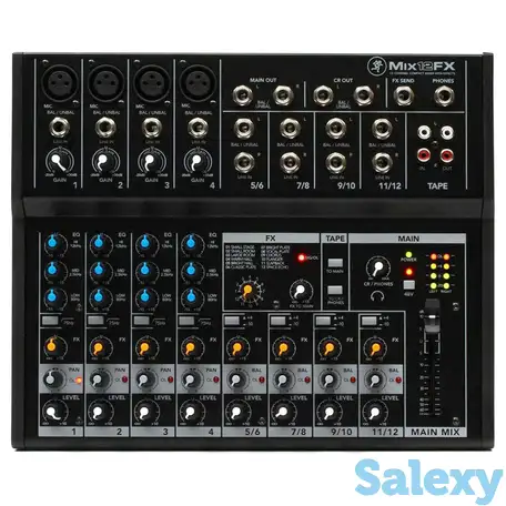 Аналоговый микшерный пульт mackie mix12fx, фотография 1
