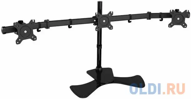 Кронштейн для мониторов cactus cs-vm-mp330s-bk черный 15
