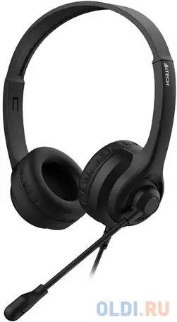 Гарнитура a4tech hu-8 черный, фотография 1