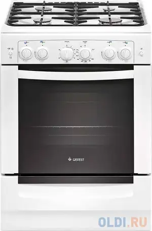 Газовая плита gefest пг 6100-02 0002 белый, фотография 1