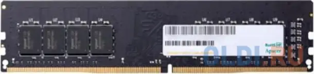 Оперативная память для компьютера apacer el.08g21.gsh dimm 8gb ddr4 3200 mhz, фотография 1