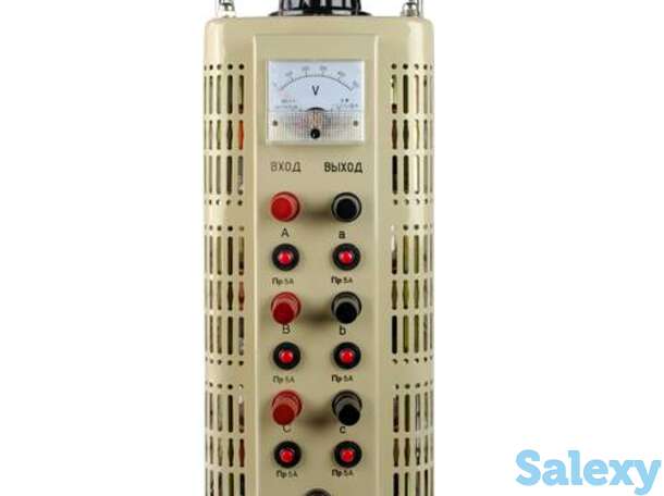 Регулируемый трехфазный автотрансформатор (латр) энергия tsgc2-3k (3 ква), фотография 1