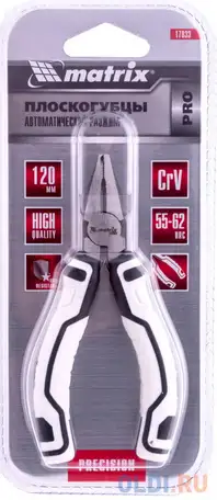 Плоскогубцы mini, 120 мм, авторазжим, pro// matrix, фотография 1