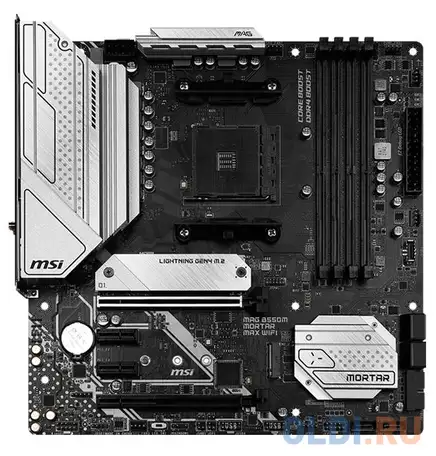 Материнская плата msi mag b550m mortar max wifi, фотография 1