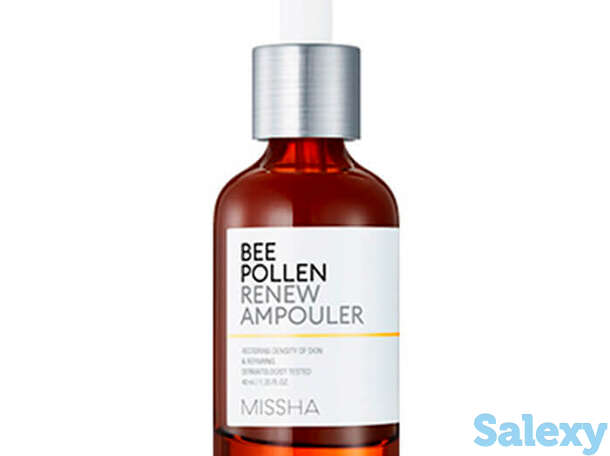 Сыворотка для лица missha bee pollen renew ampouler, фотография 1