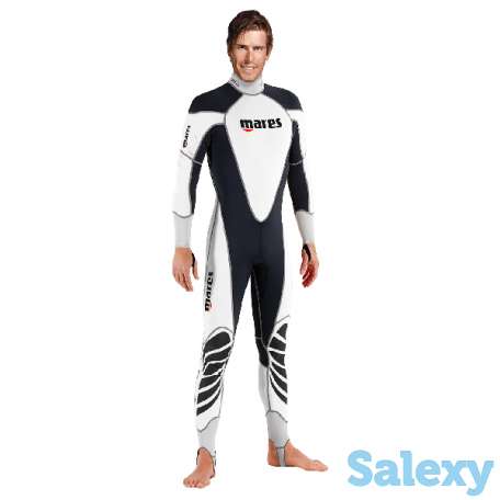 Гидрокостюм mares pro photo, лайкра, монокостюм, унисекс - черно-белый, фотография 6