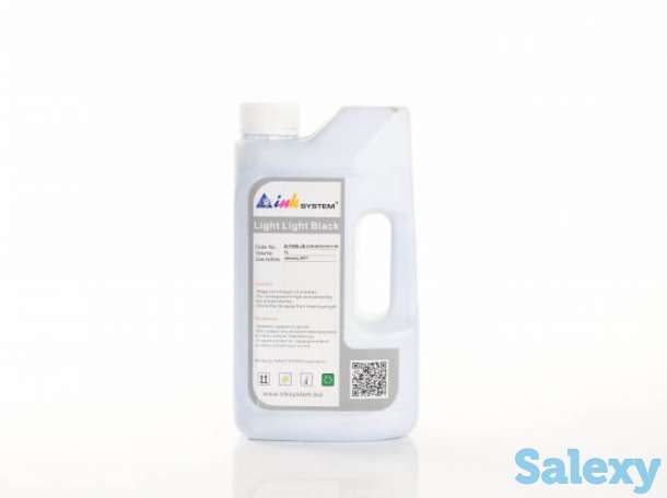 Чернила ультрахромные light light black 1 литр для принтеров epson r2400, фотография 2