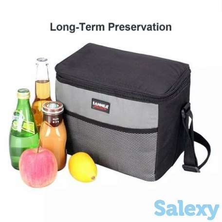Термо сумка холодильник держит температуру для пикника и питания, фотография 1