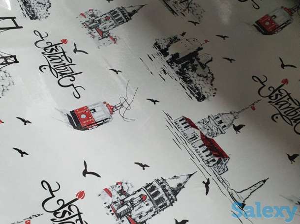 Красивая скатерть клеенка Город Стамбул, коллекция города и страны, фотография 3