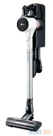 Aккумуляторный пылесос lg a9n-prime сухая уборка белый чёрный, фотография 1