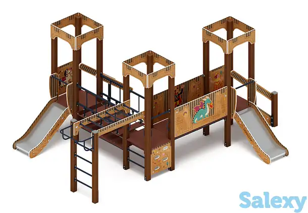 Королевство (картонное) - дик 1.15.08-12 - игровой комплекс h=750, фотография 1