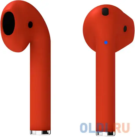 Ritmix rh-825bth tws red {bluetooth 5.0 + edr, сенсорное управление, 12, фотография 1
