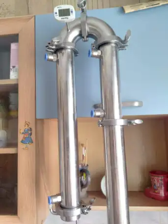 Дисциллятор люкс сталь, фотография 5