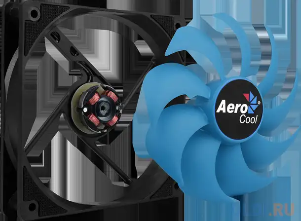 Вентилятор aerocool motion 12 plus , 120x120x25мм, 1200 об/мин, molex 4-pin, фотография 1