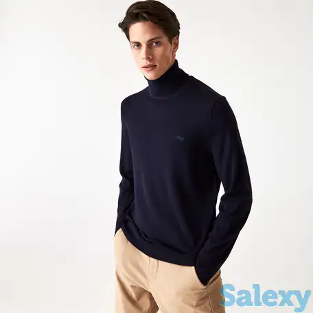 Мусжкой шерстяной свитер lacoste, фотография 1